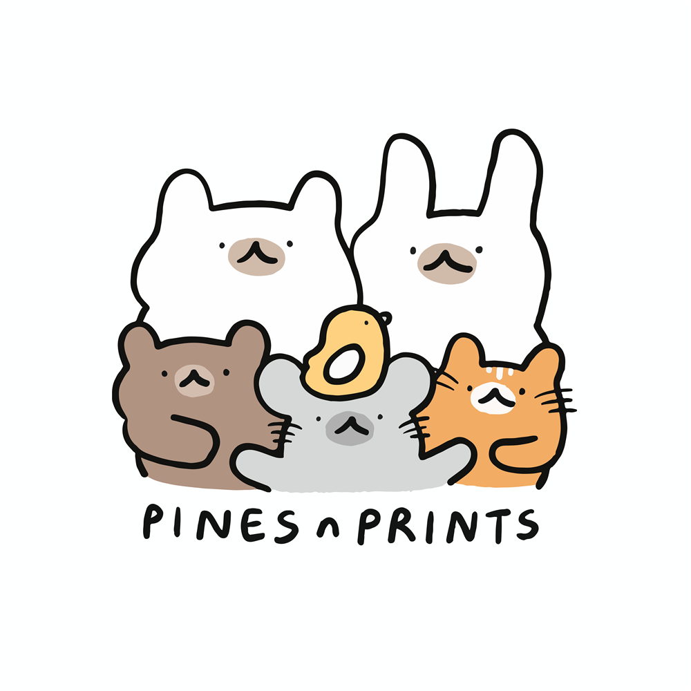 Pines n Prints Brand Logo
